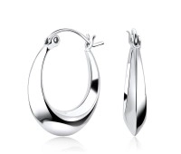 Fashion Silver Hoop Earring HO-1736